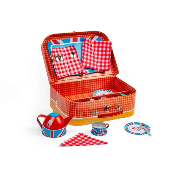 London Tin Tea Set