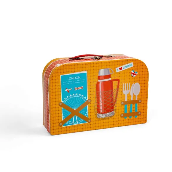 London Tin Tea Set
