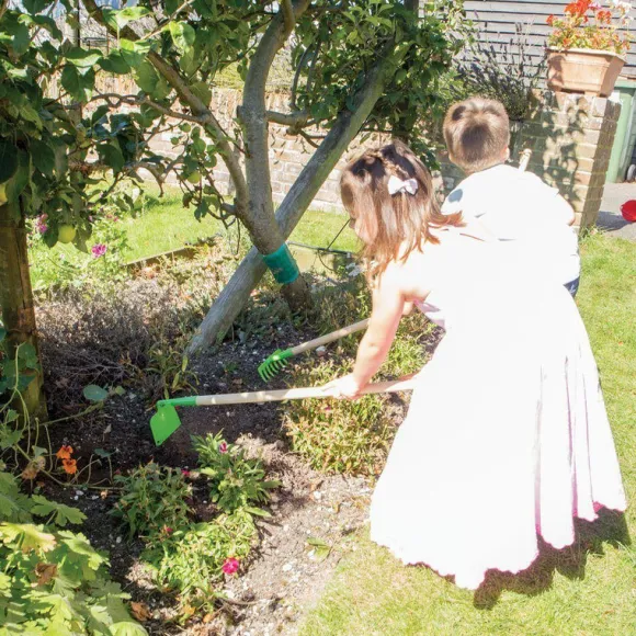 Long Handled Soil Rake