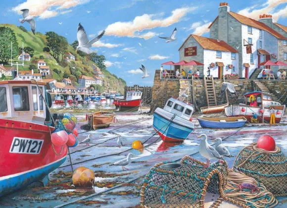 Low Tide - 1000 Piece Jigsaw Puzzle