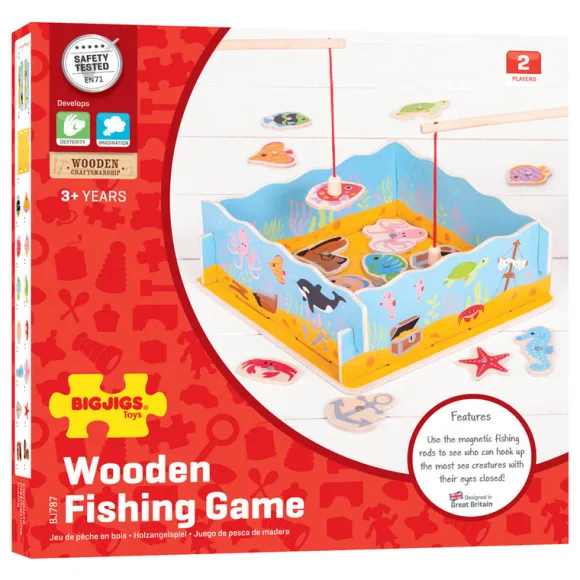 Magnetic Fishing Game with Base