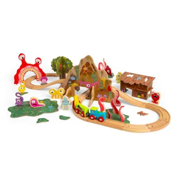 Monster Train Set - DAMAGED BOX
