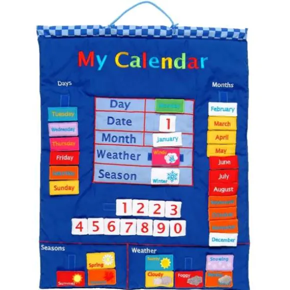 My Calendar Fabric Wall Chart