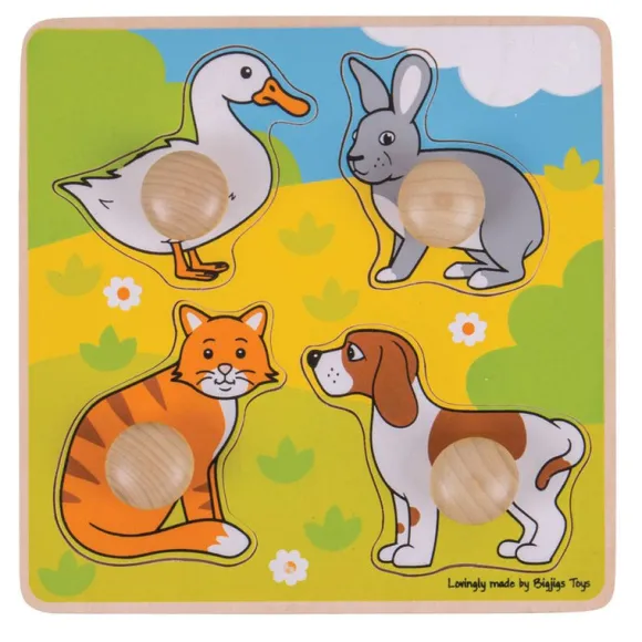 My First Peg Puzzle (Pets)