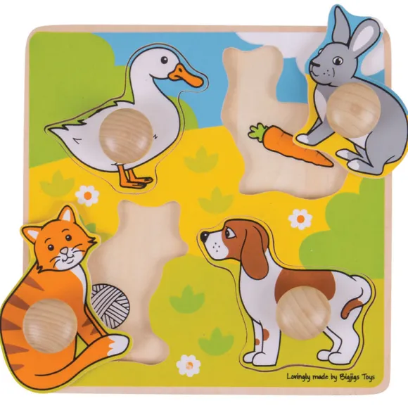 My First Peg Puzzle (Pets)