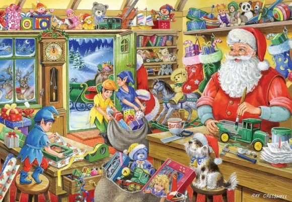 No.5 - Santa's Workshop - 500 Piece Jigsaw Puzzle