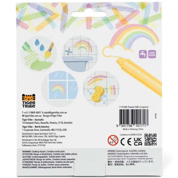 Pastel Silk Crayons