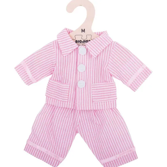 Pink Pyjamas (for Size Medium Doll)