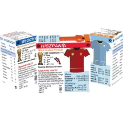 Polish World Football Top Teams and Statistics Cube Book