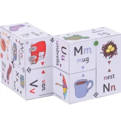 Pre-School Cube Book Pack - Alphabet and Numbers Cubes