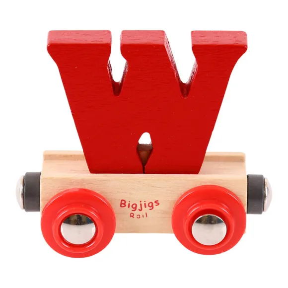 Rail Name Letters and Numbers - W