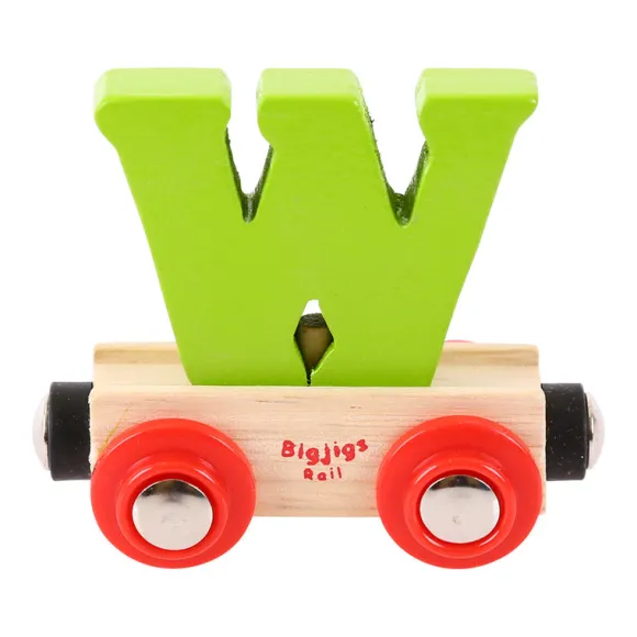 Rail Name Letters and Numbers - W