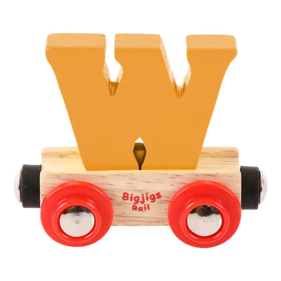 Rail Name Letters and Numbers - W