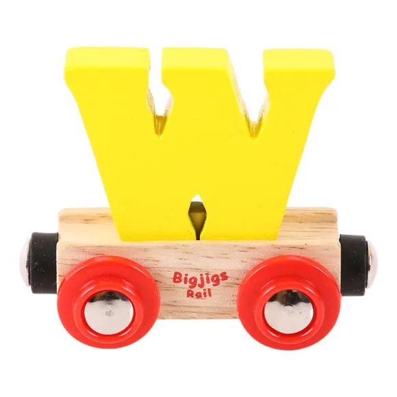 Rail Name Letters and Numbers - W
