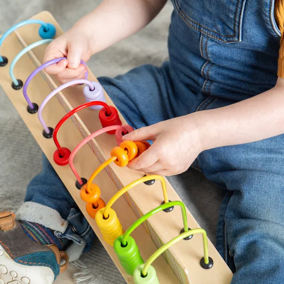 Rainbow Counting Abacus