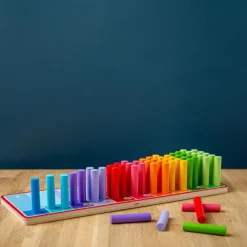 Rainbow Counting Sticks