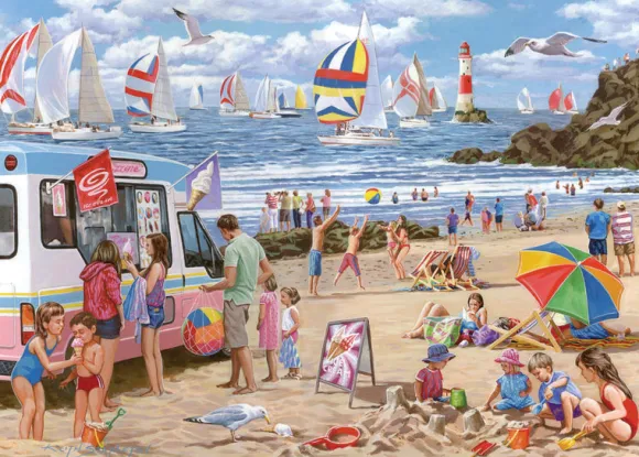 Regatta Day - BIG 500 Piece Jigsaw Puzzle