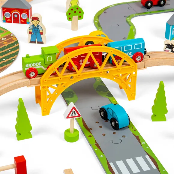 Road & Rail Train Set
