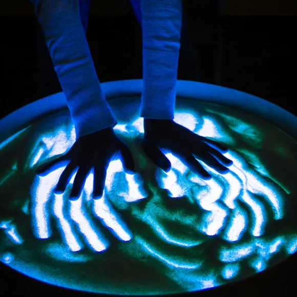 Round Magic Light Table