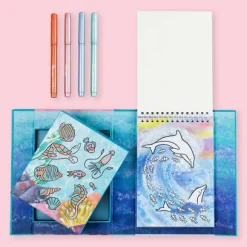 Shimmer Colouring Set - Sea Life