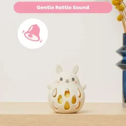 Silicone Rattle - Bunny