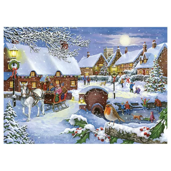 Sleigh Ride - 1000 Piece Jigsaw Puzzle