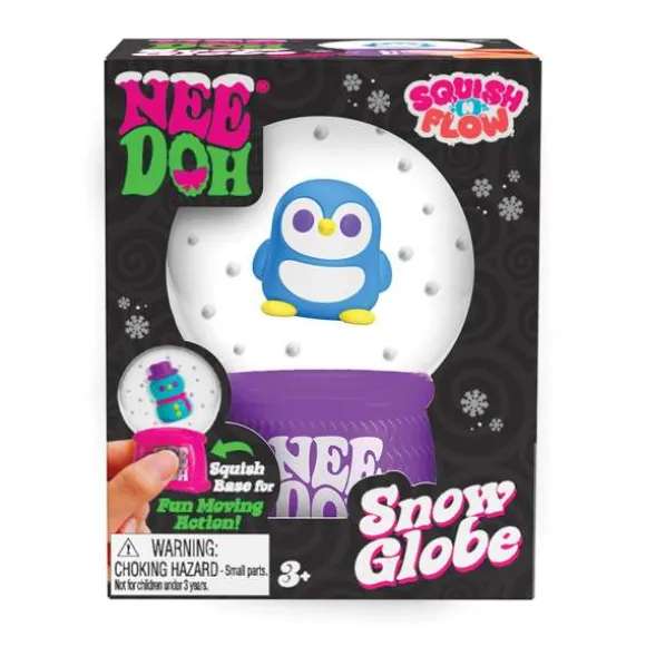 Squish N Flow Snow Globe Needoh