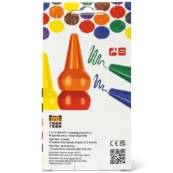 Stackable Crayons - Retro Rainbow