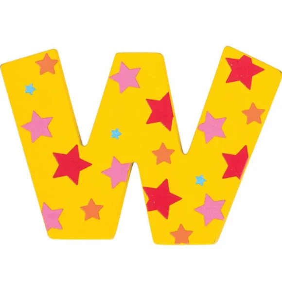 Star Letter W (One Supplied)