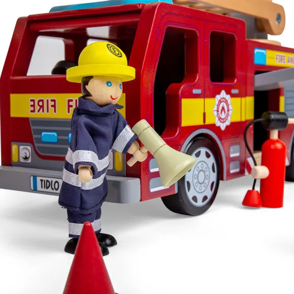 Tidlo Fire Station Toy Bundle