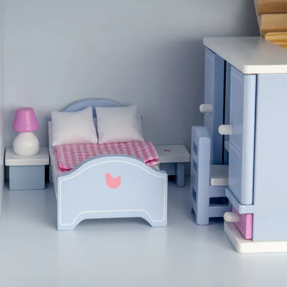 Tidlo Wooden Dolls House Bundle