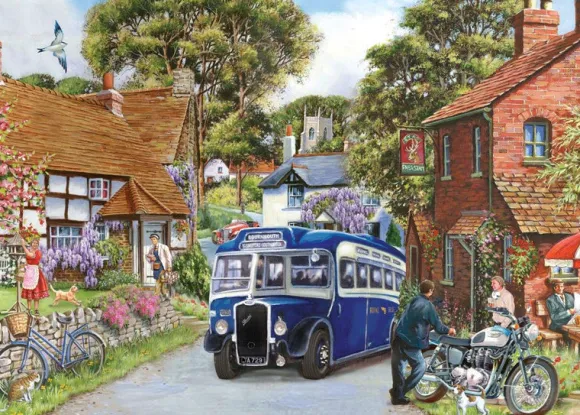 Tight Corner - 500 Piece Jigsaw Puzzle