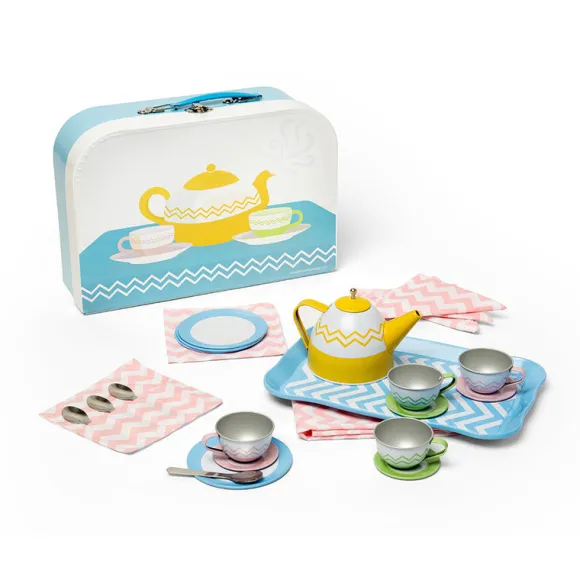 Tin Tea Set
