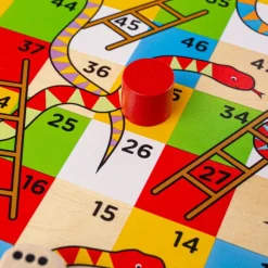 Traditional Snakes and Ladders - DAMAGED BOX
