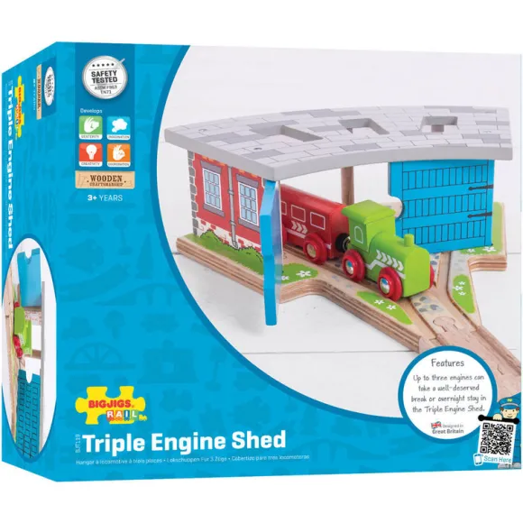 Triple Engine Shed