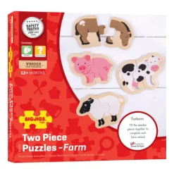 Two Piece Puzzles (Farm)