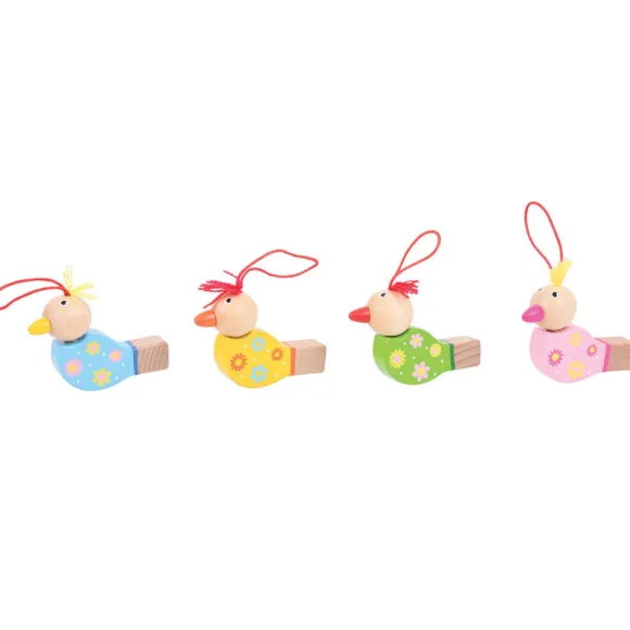 Wooden Bird Whistles (Pack of 4)