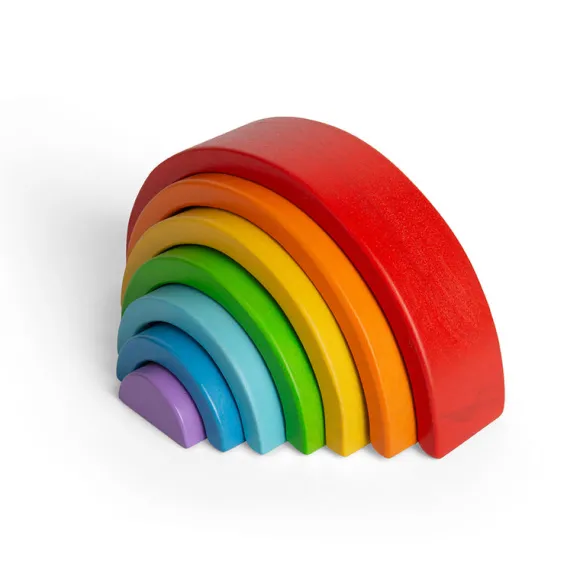 Wooden Stacking Rainbow - Small