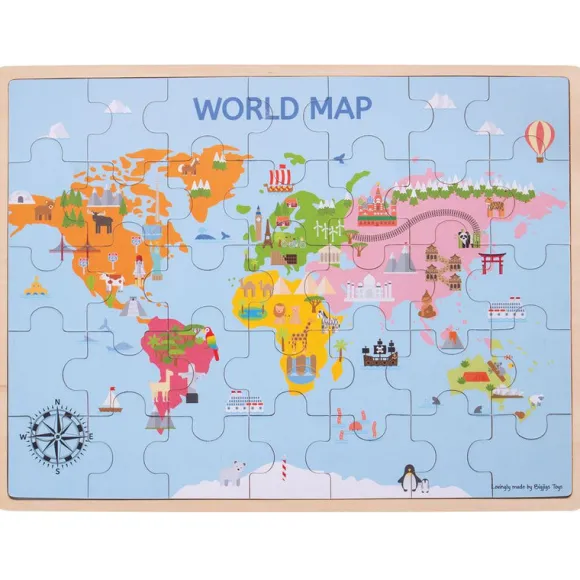 World Map Puzzle